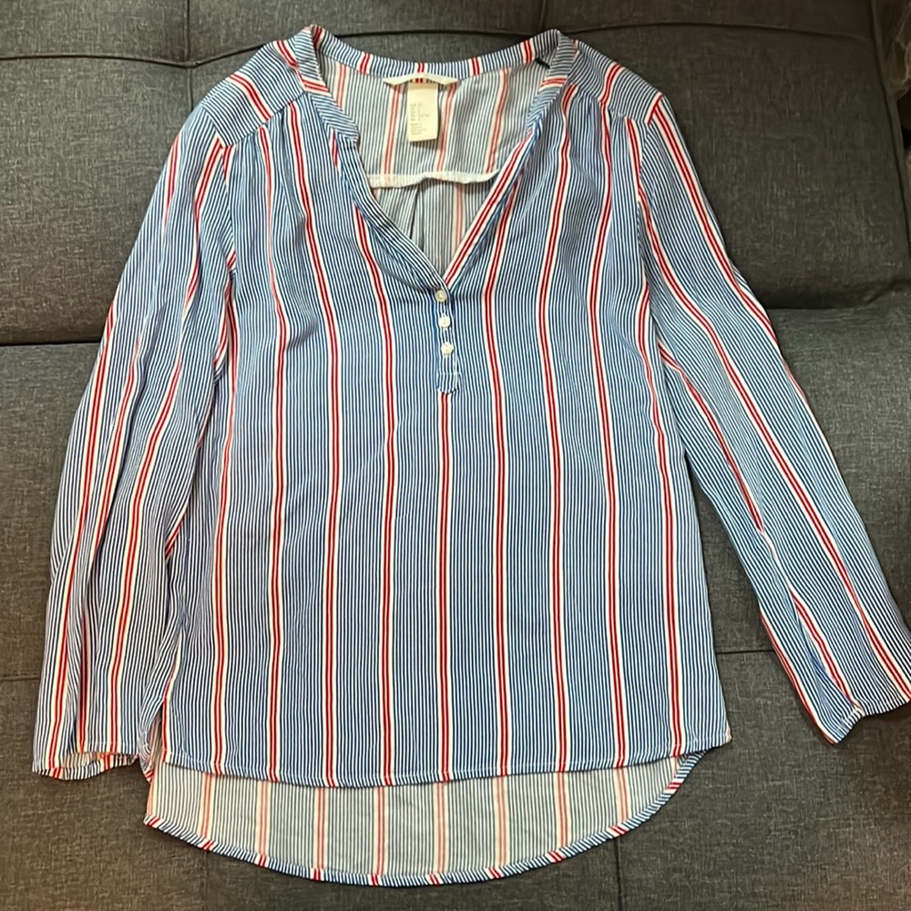 H&M long sleeve blouse